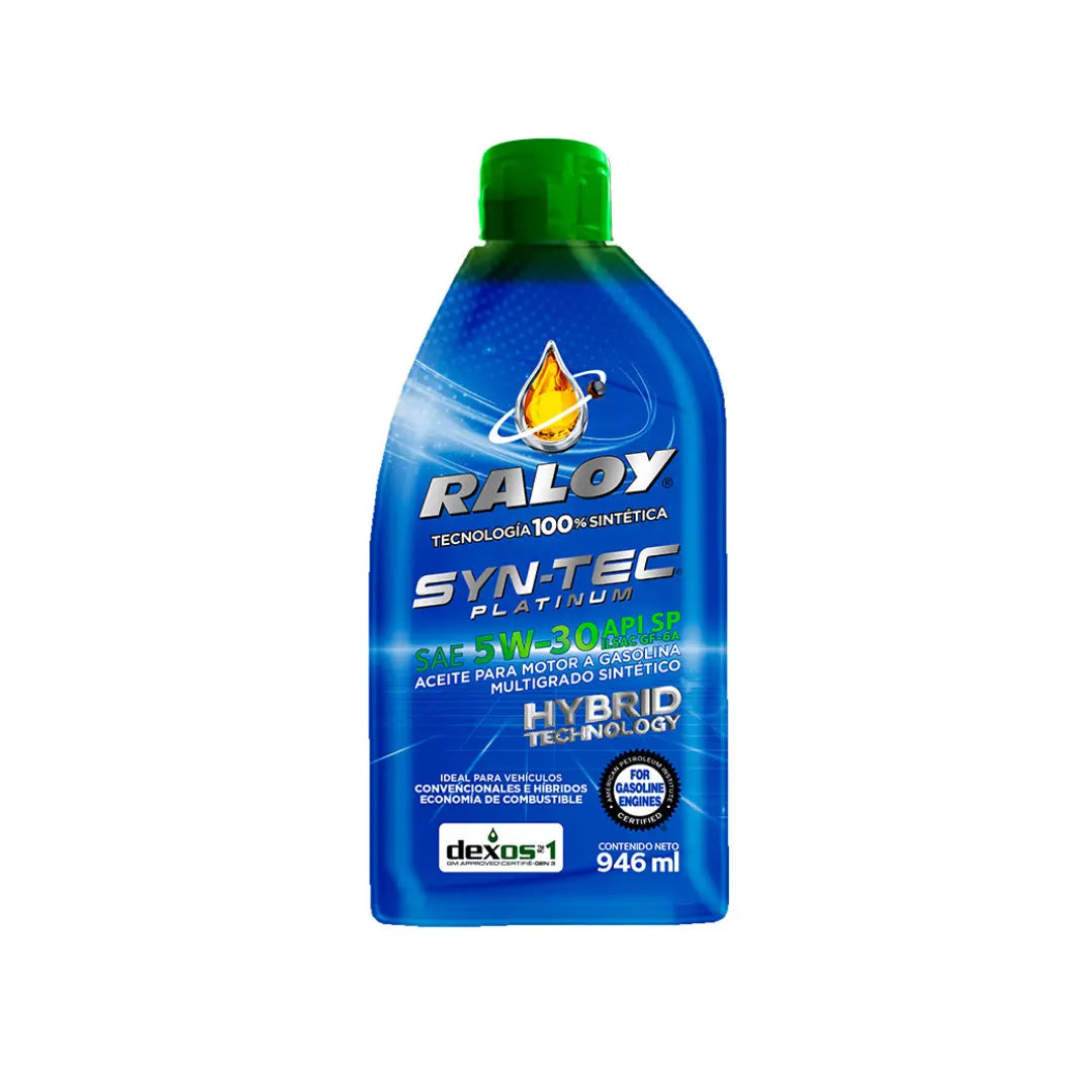 RALOY SYN TEC PLATINUM SAE 5W-30 API SP-GF-6A DEXOS-1 GEN3